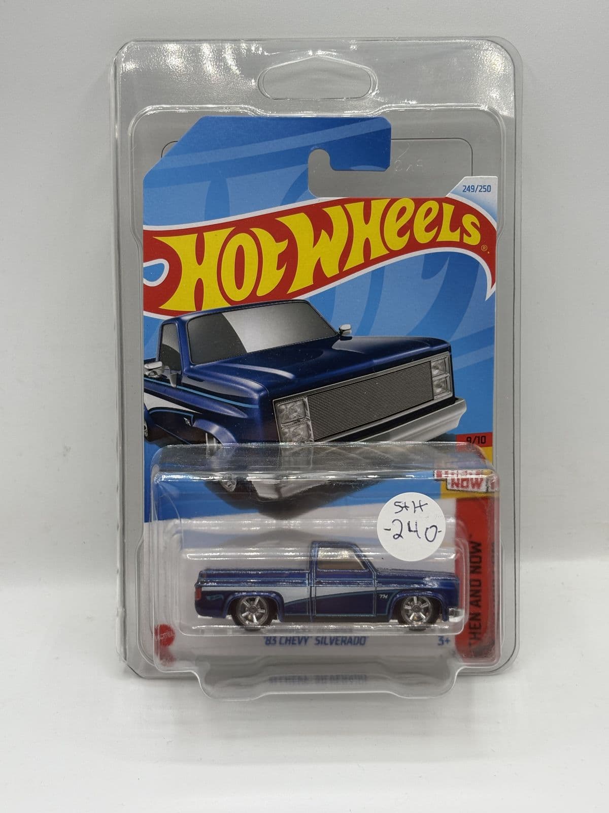'83 Chevy Silverado — Super Treasure Hunt – Hot Wheels 1:64 diecast, carded