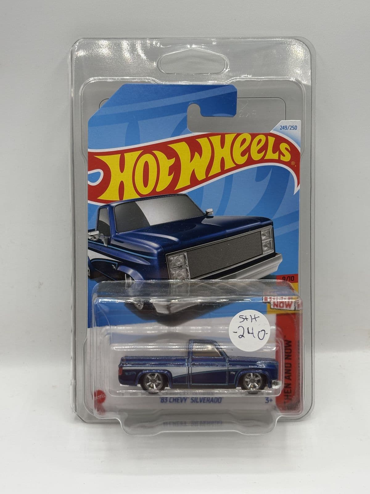 '83 Chevy Silverado — Super Treasure Hunt – Hot Wheels 1:64 diecast, carded – view 2