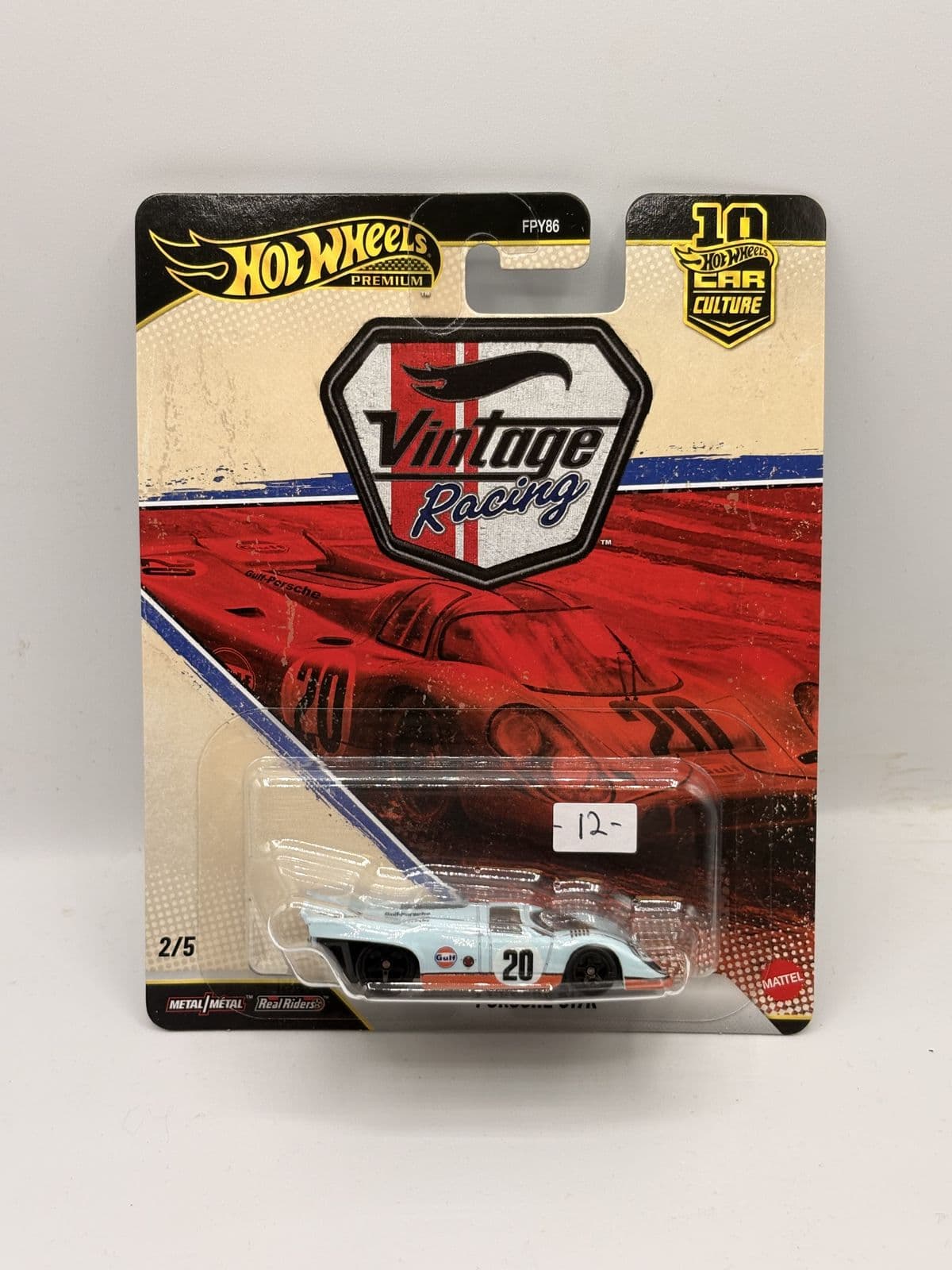Porsche 917K — Vintage Racing – Hot Wheels 1:64 diecast, carded – view 2