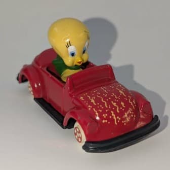 Looney Tunes Tweety Roadster – Ertl, loose