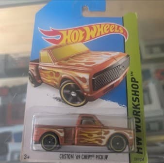 Custom '69 Chevy Pickup – Hot Wheels 1:64 diecast, carded